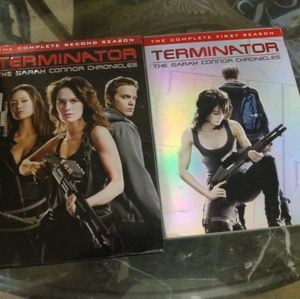 COPY - 𝅺PREOWNED used terminator :sarah connor chronicles season 1 & 2 good con…
